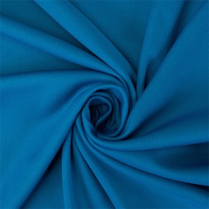 Polyester double knit quick-drying fabric for activewear 2 Polyester double knit quick-drying fabric for activewear