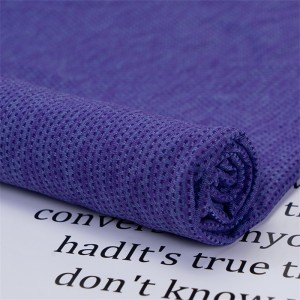 Moisture wicking polyester spandex micro mesh stretch fabric 3 Moisture wicking polyester spandex micro mesh stretch fabric