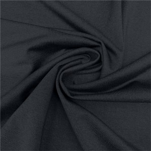 Soft polyester nylon spandex 4 way stretch single jersey knit fabric for sportswear