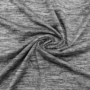 Polyester and nylon stretch jersey fabric for yoga sports wear 2 Polyester and nylon stretch jersey fabric for yoga sports wear