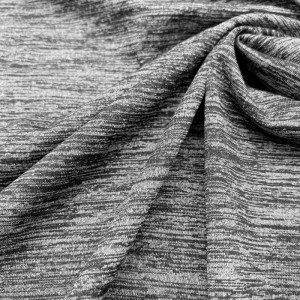 Polyester and nylon stretch jersey fabric for yoga sports wear 3 Polyester and nylon stretch jersey fabric for yoga sports wear