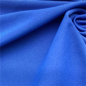 Repreve recycled RPET 95% polyester 5% spandex elastic pique fabric for garment 3 Repreve recycled RPET 95% polyester 5% spandex elastic pique fabric for garment