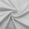 60% Polyester 40% cotton white jersey knit fabric for sportswear 7 60% Polyester 40% cotton white jersey knit fabric for sportswear