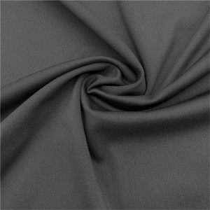 74% Polyester 26% spandex brushed interlock knit fabric for casual wear 2 74% Polyester 26% spandex brushed interlock knit fabric for casual wear