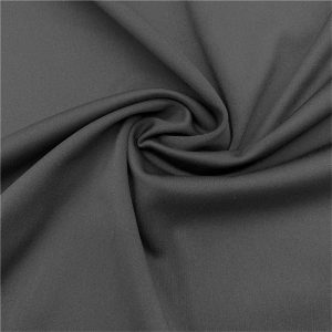 74% Polyester 26% spandex brushed interlock knit fabric for casual wear