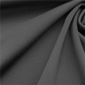 74% Polyester 26% spandex brushed interlock knit fabric for casual wear 3 74% Polyester 26% spandex brushed interlock knit fabric for casual wear