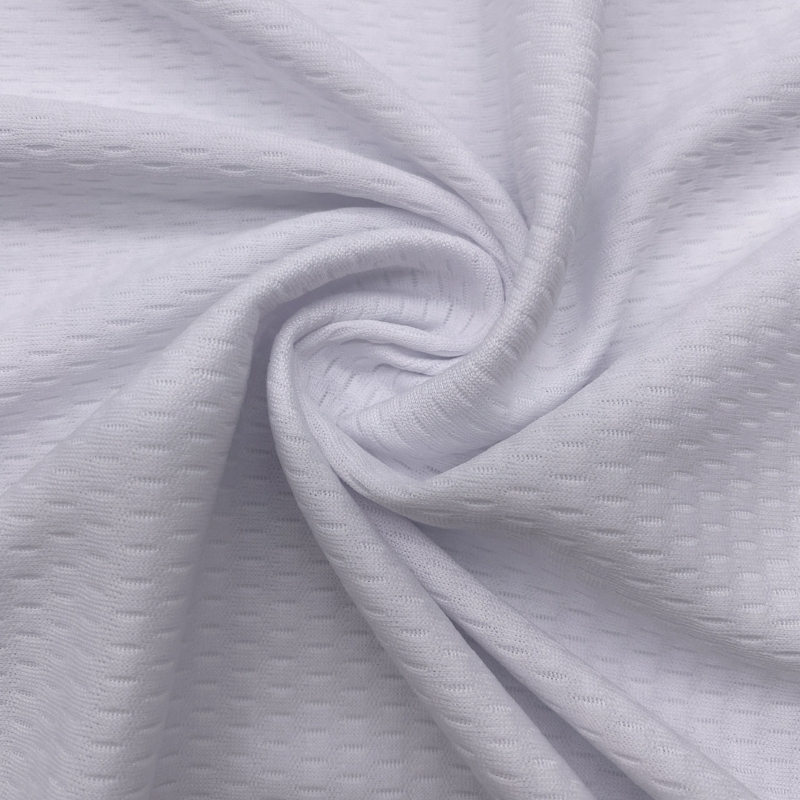 Hot sale 100% polyester mesh jacquard knitted fabric for sports shirt 1 Hot sale 100% polyester mesh jacquard knitted fabric for sports shirt