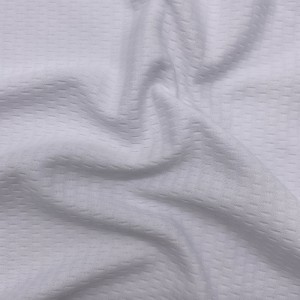 Hot sale 100% polyester mesh jacquard knitted fabric for sports shirt 3 Hot sale 100% polyester mesh jacquard knitted fabric for sports shirt