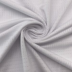 Polyester spandex jacquard knitted dry fit mesh fabric for t-shirts 4 Polyester spandex jacquard knitted dry fit mesh fabric for t-shirts
