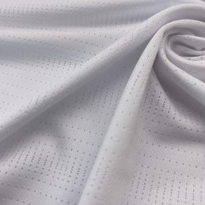 Polyester spandex jacquard knitted dry fit mesh fabric for t-shirts 5 Polyester spandex jacquard knitted dry fit mesh fabric for t-shirts
