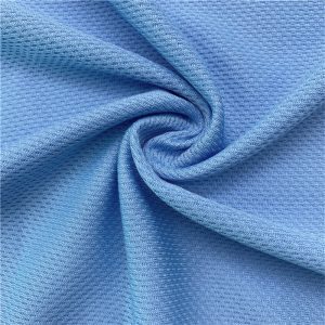 Polyester cotton mesh fabric TC knit fabric for active wear