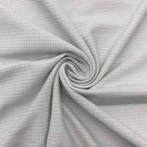 Polyester and spandex jacquard knit fabric for sportswear
