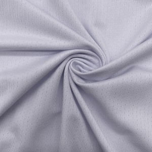 87.8% Polyester and 12.2% spandex jacquard mesh fabric for sports shirt 2 87.8% Polyester and 12.2% spandex jacquard mesh fabric for sports shirt