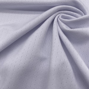 87.8% Polyester and 12.2% spandex jacquard mesh fabric for sports shirt 3 87.8% Polyester and 12.2% spandex jacquard mesh fabric for sports shirt