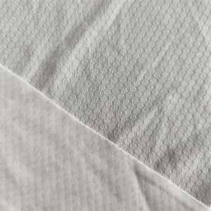 Polyester lightweight breathable football mesh fabric for activewear 3 Polyester lightweight breathable football mesh fabric for activewear