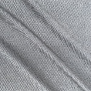 91% Cationic dye polyester 9% Spandex melange space dyed stretch jacquard fabric