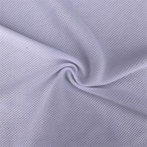 100% Polyester pique knitted fabric for polo shirt