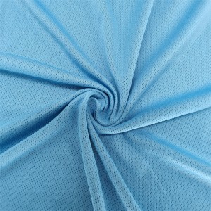 100% polyester pin dot hole mesh fabric for sports wear
