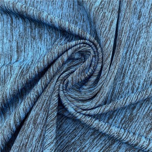 Heather Jersey knit mélange stretch fabric 2 Heather Jersey knit mélange stretch fabric