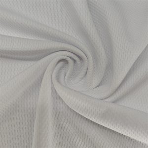 100% Polyester 230gsm bird eye mesh fabric for t-shirt