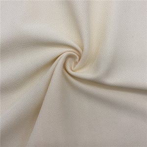 Polyester knit pique fabric