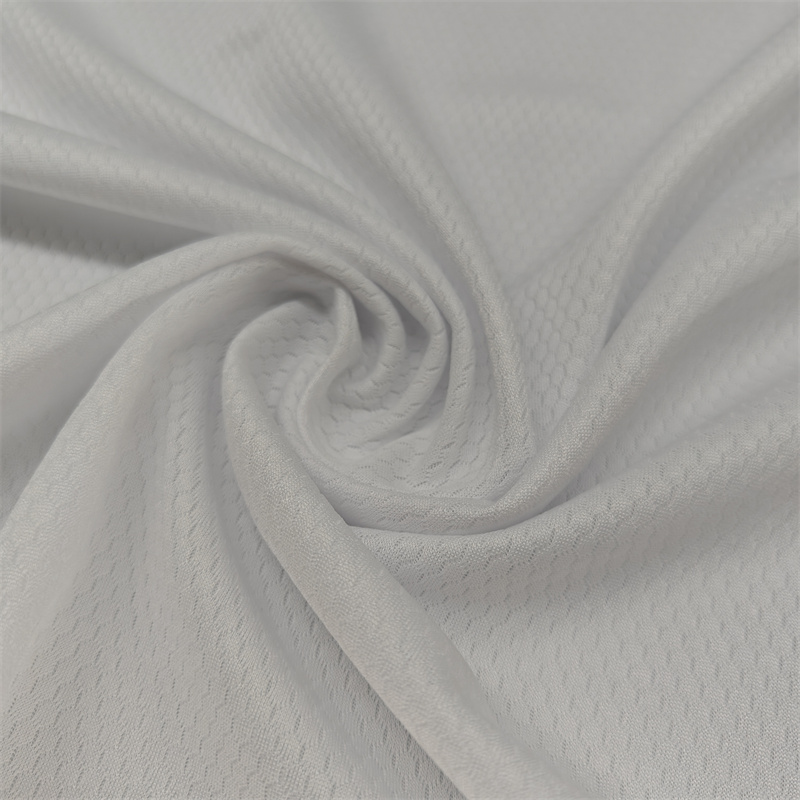 Polyester football jersey mesh fabric for sportswear 1 Polyester football jersey mesh fabric for sportswear