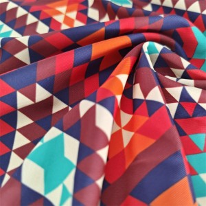 Polyester spandex recycled sustainable printing swimwear fabric 3 Polyester spandex recycled sustainable printing swimwear fabric